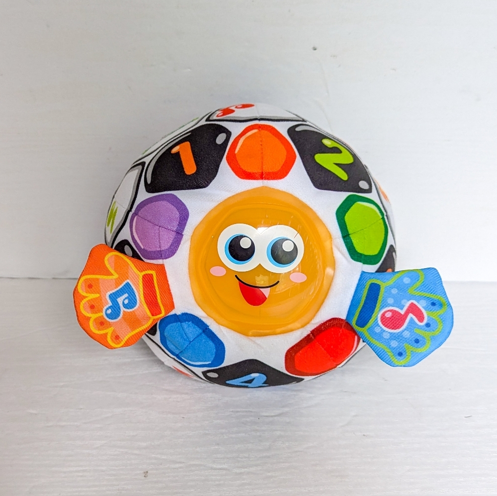 VTech Bright Lights Soccer Ball Interactive Plush Toy – Model 80-509100